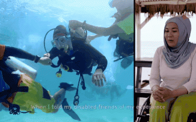 People With Disabilities Swap Their Wheelchairs For Scuba Gear